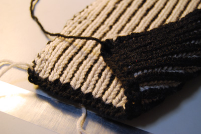 オサンポ | フィッシャーマンリブ編み